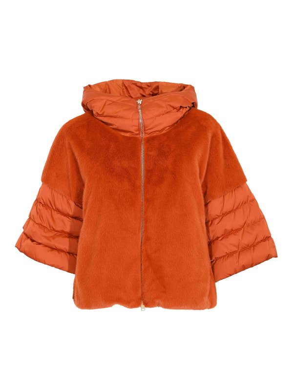 HERNO: Manteaux rembourrés - Manteau Rembourré - Orange