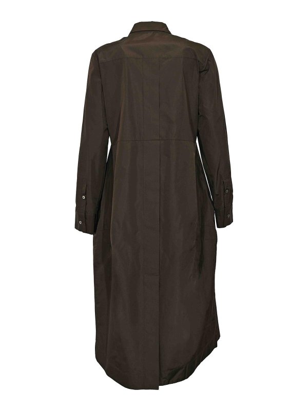 LIVIANA CONTI: Robe longueur genou online - Robe Au Genou - Marron Foncé