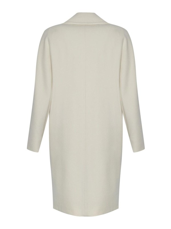 MAX MARA STUDIO: Knielange Mäntel online - Knielanger Mantel - Weiß