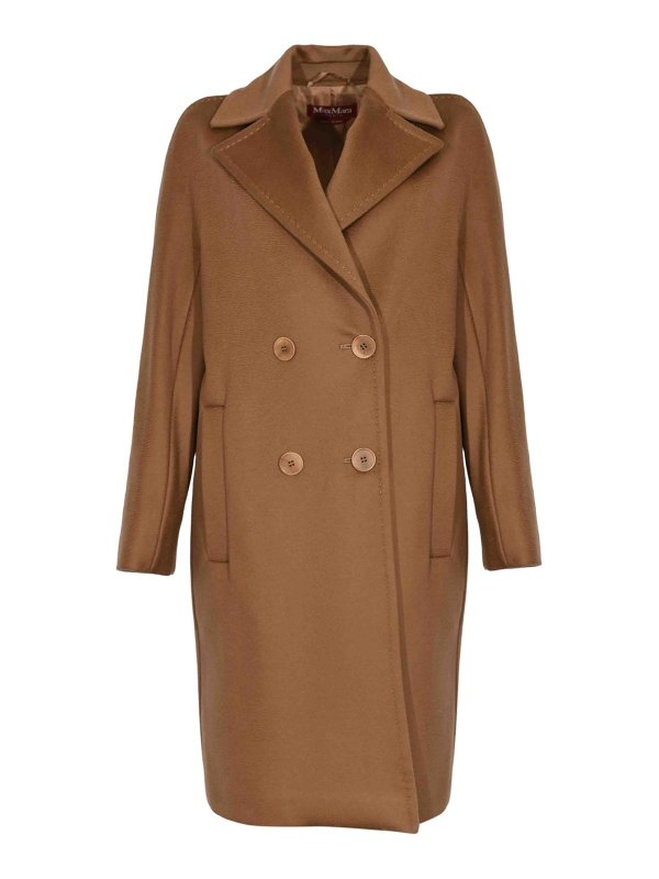 MAX MARA STUDIO: Knielange Mäntel - Knielanger Mantel - Braun