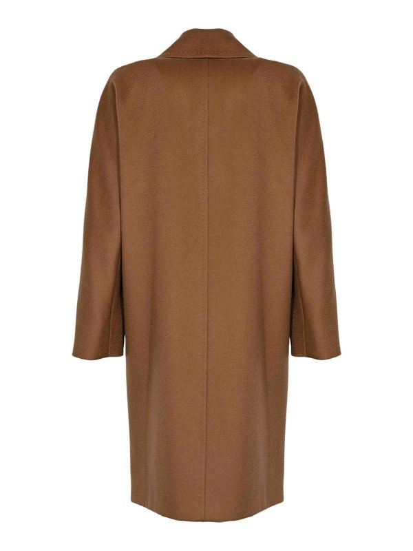 MAX MARA STUDIO: Knielange Mäntel online - Knielanger Mantel - Braun