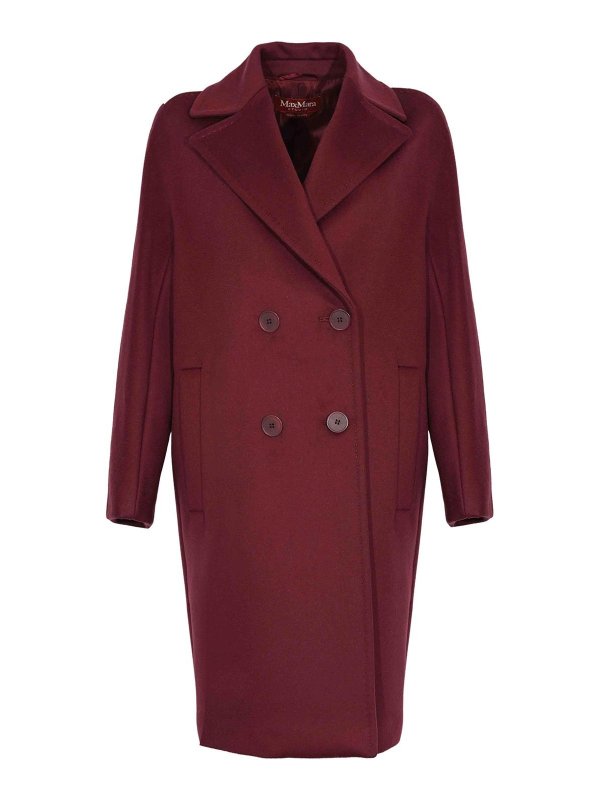 MAX MARA STUDIO: knee length coats - Agenda Oversized Wool Coat