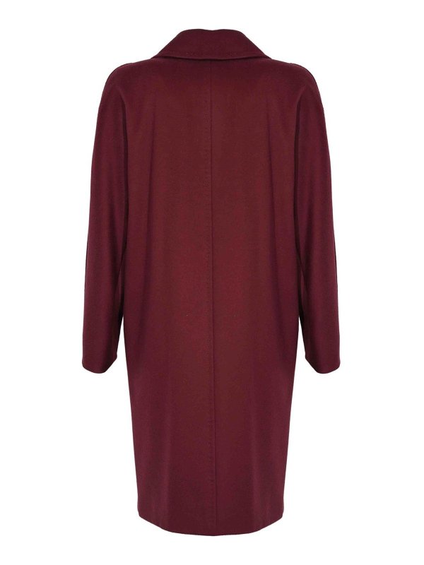 MAX MARA STUDIO: knee length coats online - Agenda Oversized Wool Coat