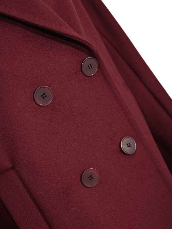 The Best Shops MAX MARA STUDIO: knee length coats - Agenda Oversized Wool Coat