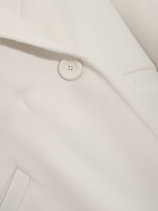 The Best Shops MAX MARA STUDIO: Abrigos cortos - Abrigo Corto - Blanco