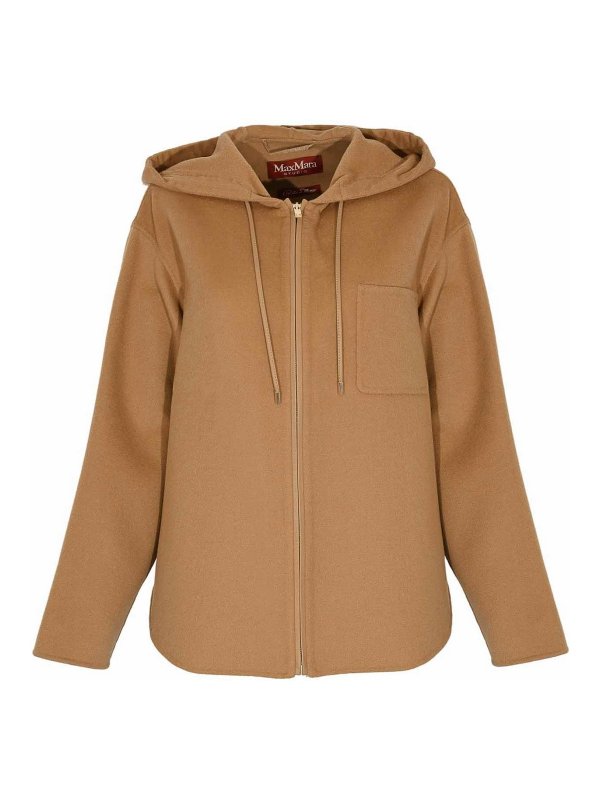 MAX MARA STUDIO: Kurze Mäntel - Kurzer Mantel - Camel