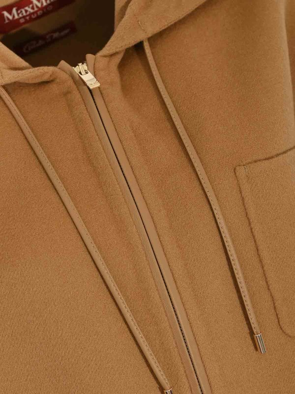 The Best Shops MAX MARA STUDIO: Kurze Mäntel - Kurzer Mantel - Camel