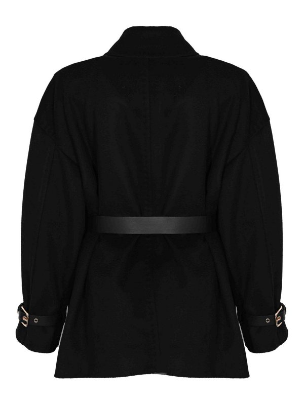 MAX MARA STUDIO: Knielange Mäntel online - Knielanger Mantel - Schwarz