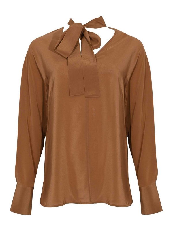 MAX MARA STUDIO: Blusen - Bluse - Braun