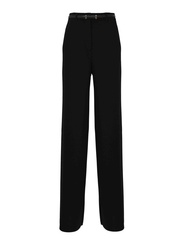 MAX MARA STUDIO: Pantalones casual - Pantalón Casual - Negro