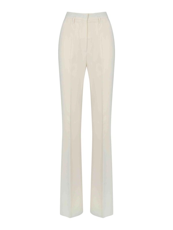 MAX MARA STUDIO: Schlagjeans - Schlagjeans - Weiß