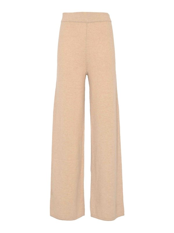 MAX MARA STUDIO: Pantalones casual - Pantalón Casual - Beis