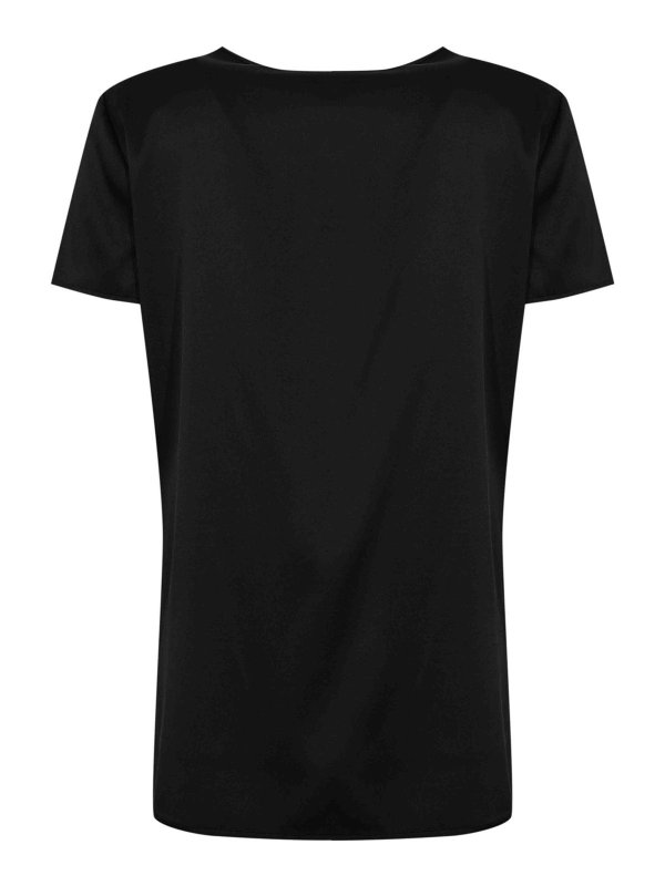 Max Mara: blouses online - Cortona Silk Satin Blouse