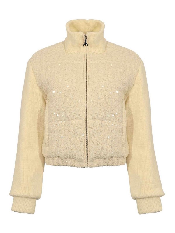 PATRIZIA PEPE: Chaquetas Bomber - Chaqueta Bomber - Blanco