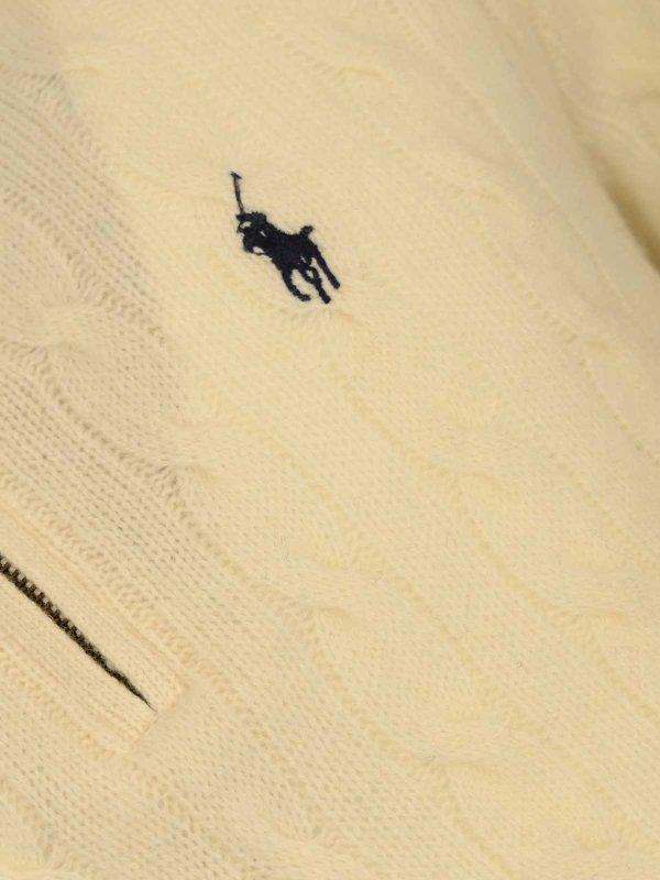 The Best Shops POLO RALPH LAUREN: Turtlenecks & Polo necks - Wool And Cashmere Turtleneck With Zip