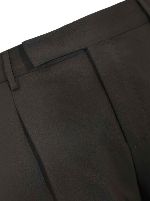 The Best Shops PT TORINO: Casual Hosen - Casual Hose - Dunkelbraun