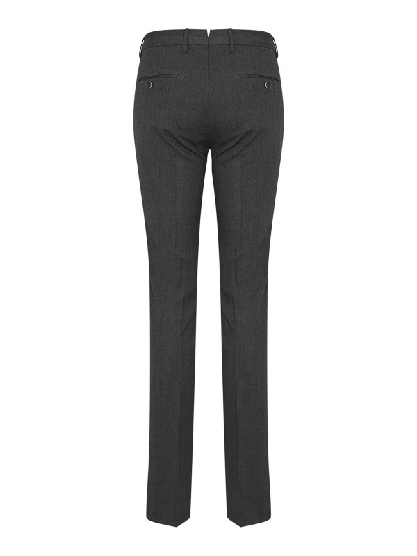 PT TORINO: pantaloni casual online - Pantaloni da viaggio super slim in misto lana