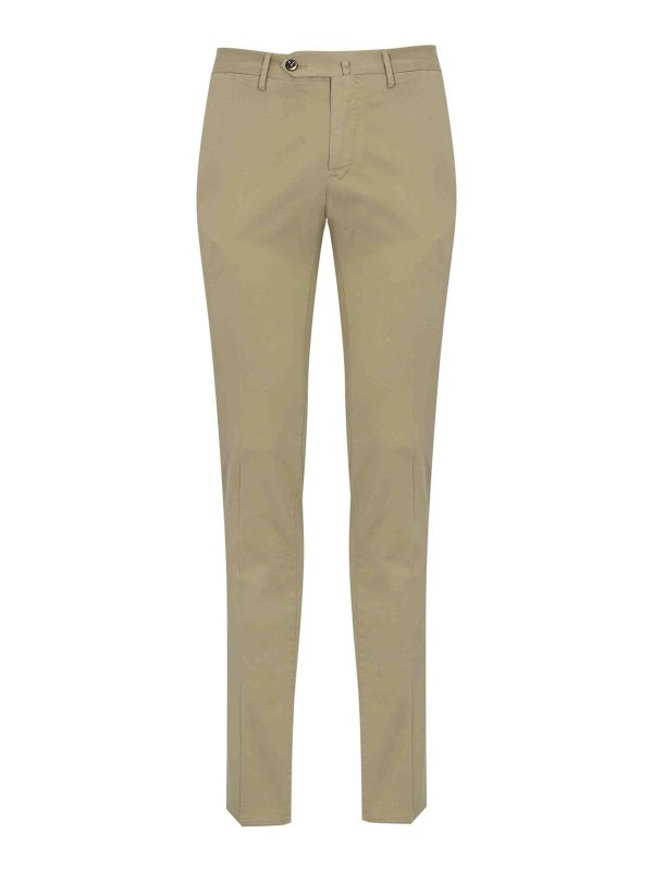 PT TORINO: casual trousers - Cotton Blend Trousers