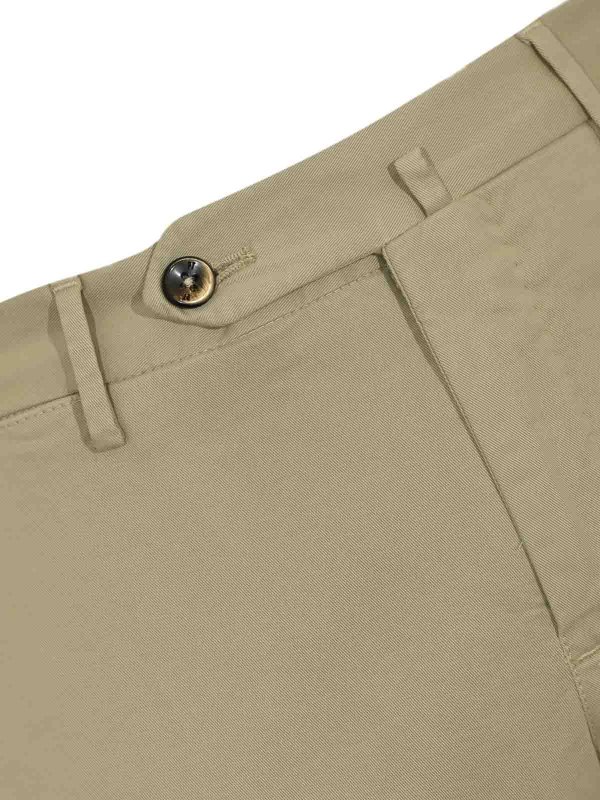 The Best Shops PT TORINO: casual trousers - Cotton Blend Trousers