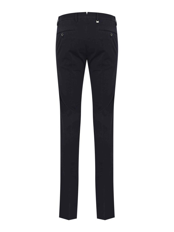 PT TORINO: Pantalons casual online - Pantalons Décontractés - Bleu