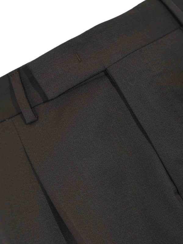 The Best Shops PT TORINO: Casual Hosen - Casual Hose - Dunkelbraun