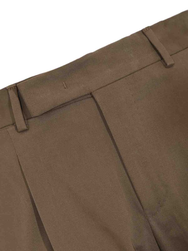 The Best Shops PT TORINO: Casual Hosen - Casual Hose - Braun