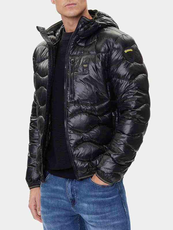 BLAUER: Lange Daunenmäntel online - Daunenmantel - Schwarz