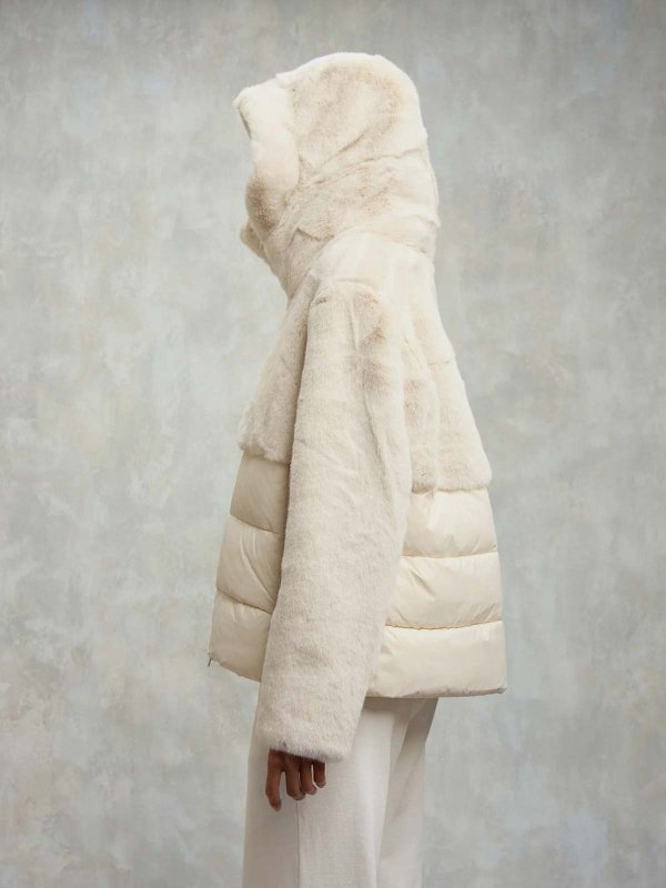 The Best Shops BLAUER: Lange Daunenmäntel - Daunenmantel - Grau