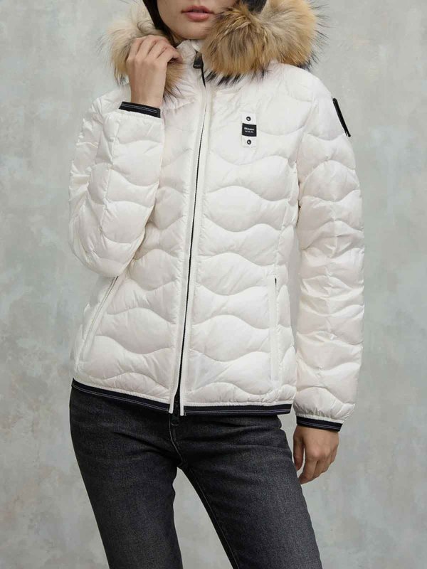 BLAUER: Manteaux rembourrés online - Manteau Rembourré - Blanc