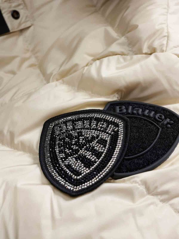 Kristin Padded Feather shop online: BLAUER