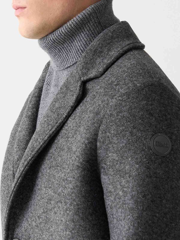 The Best Shops Colmar Originals: Kurzer Mantel - Grau