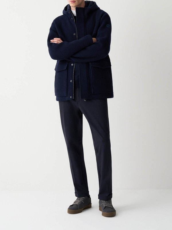 The Best Shops Colmar Originals: short coats - Hooded Pique Coat