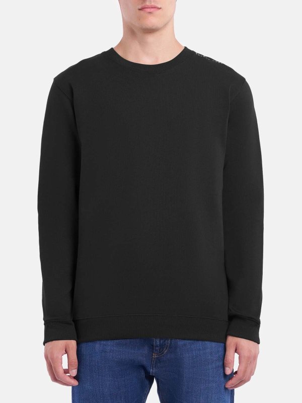 DONDUP: Sweatshirts & Sweaters online - Regular Cotton Crewneck Sweatshirt