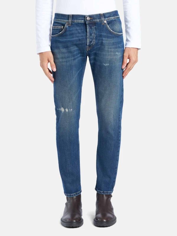 The Best Shops DONDUP: Skinny Jeans - Skinny Jeans - Jeansblau
