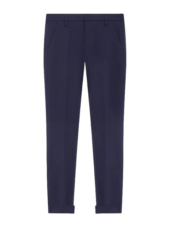 DONDUP: Pantalons casual - Pantalons Décontractés - Bleu