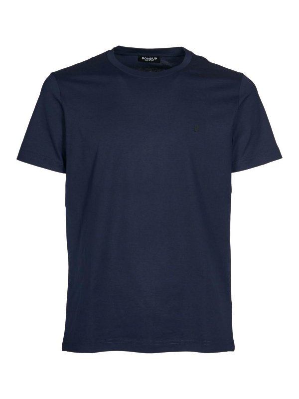 DONDUP: T-shirts - T-Shirt - Blau