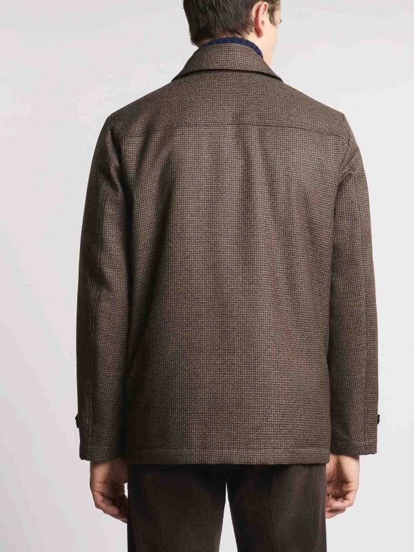 Manteau Court - Couleur Chair shop online: FAY