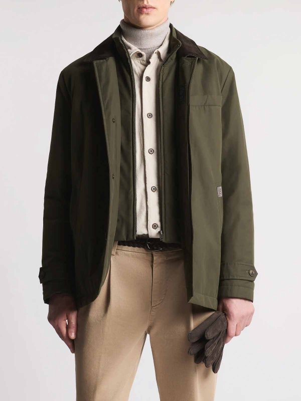 The Best Shops FAY: ショートコート - ショートコート - ダークグリーン