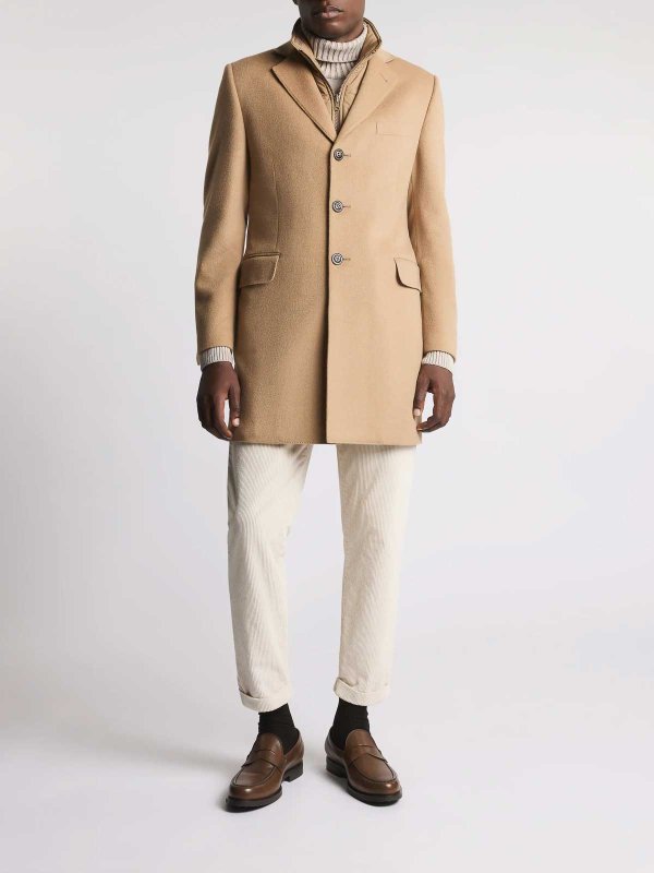 FAY: Kurze Mäntel online - Kurzer Mantel - Camel