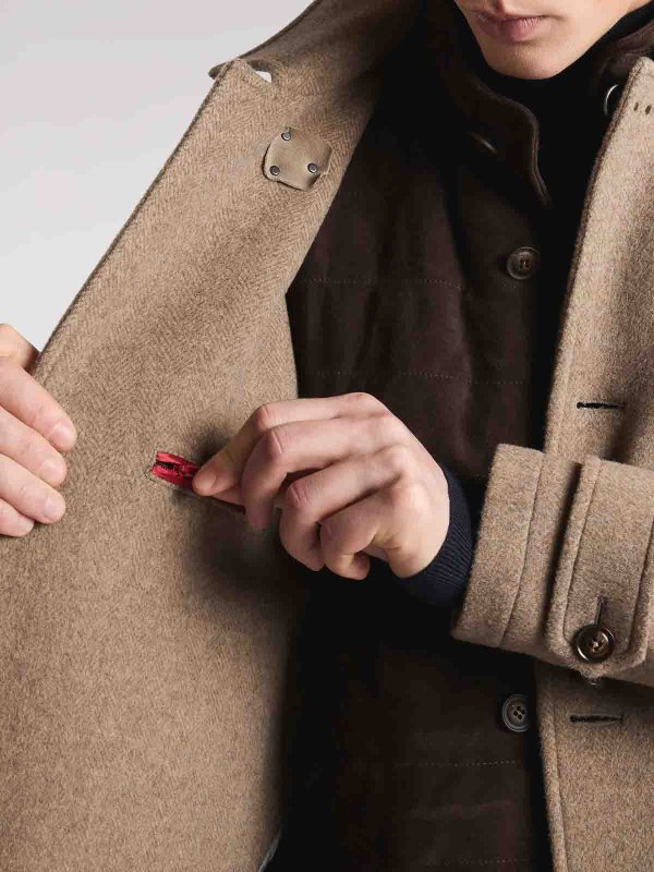 FAY buy online Kurzer Mantel - Camel