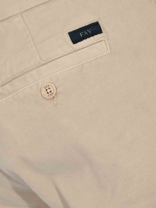The Best Shops FAY: casual trousers - Capri Tinto Capo