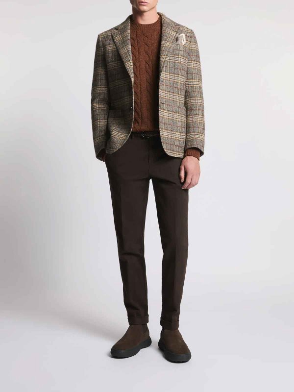 FAY: casual trousers online - Capri Tinto Capo