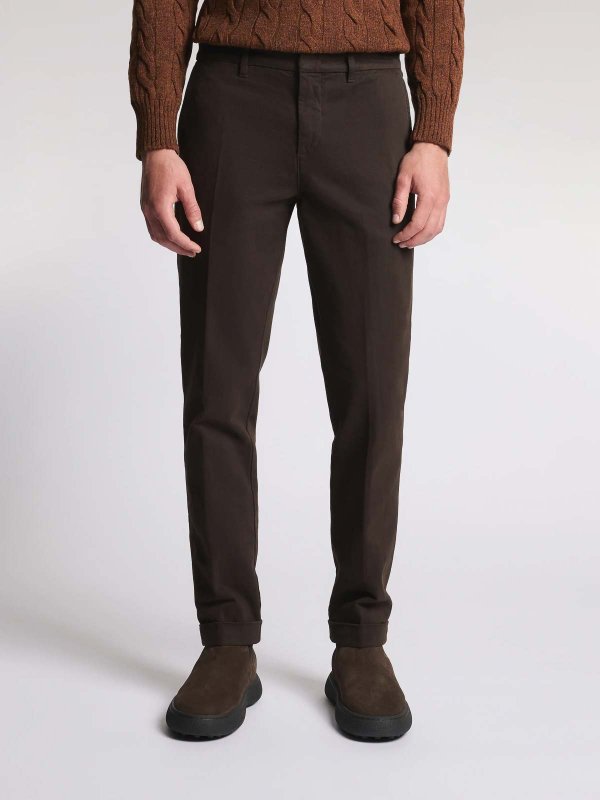 The Best Shops FAY: casual trousers - Capri Tinto Capo