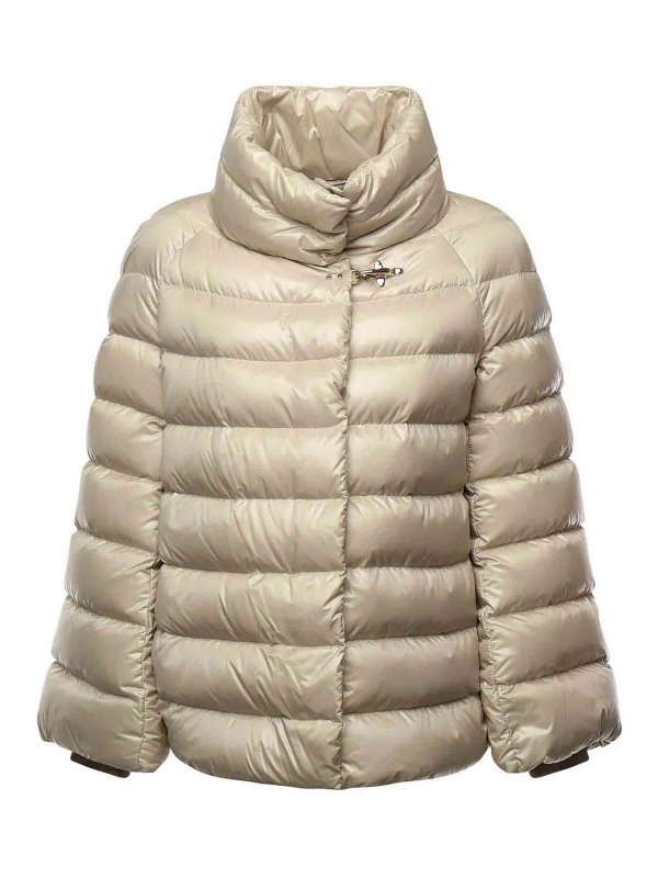 FAY: padded jackets - Down Cape Raglan + Hook
