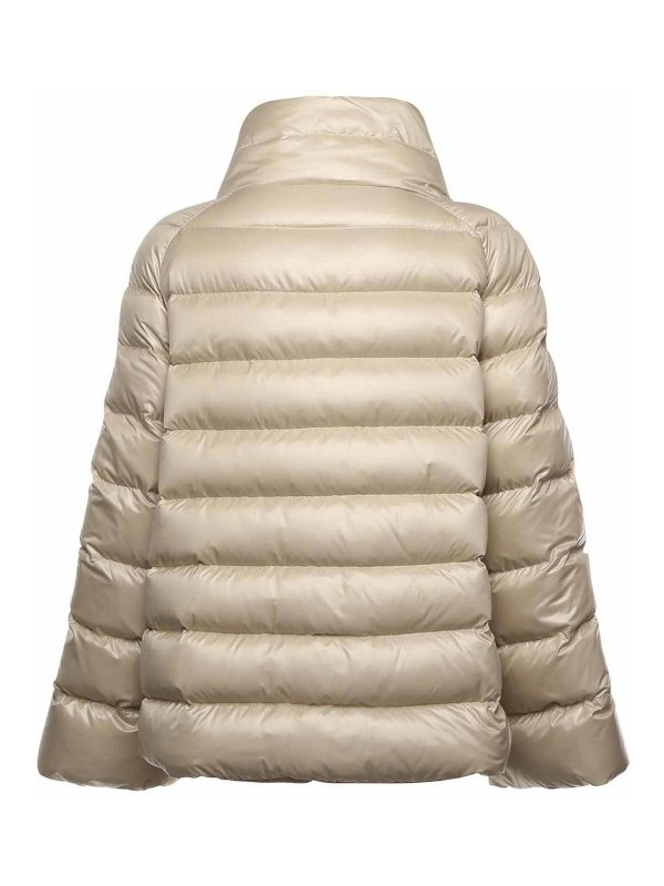 FAY: padded jackets online - Down Cape Raglan + Hook