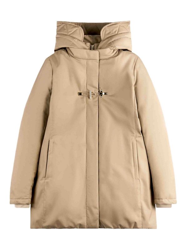 FAY: ニーレングスコート - 膝丈コート - キャメル