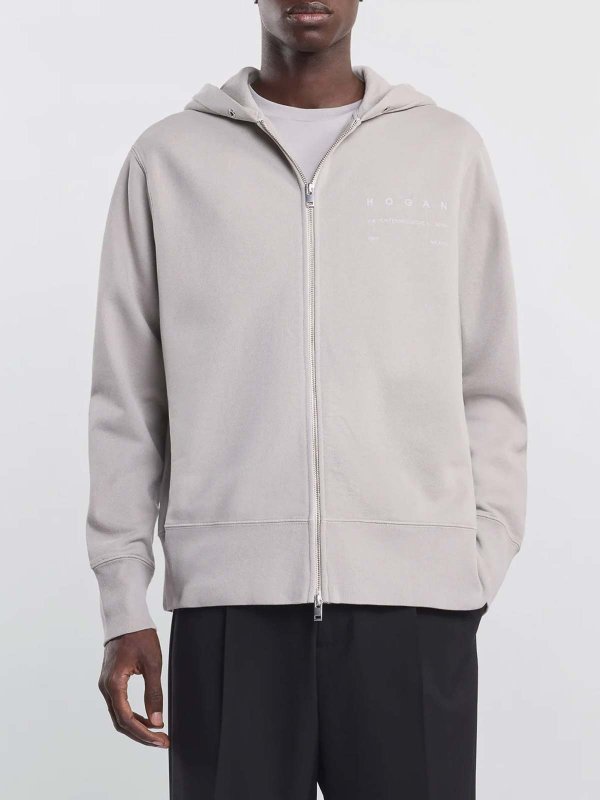 HOGAN: Sweatshirts & Sweaters online - Zipper Hoodie