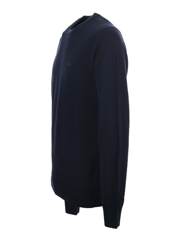 LACOSTE: crew necks online - Merino Wool Crew Neck