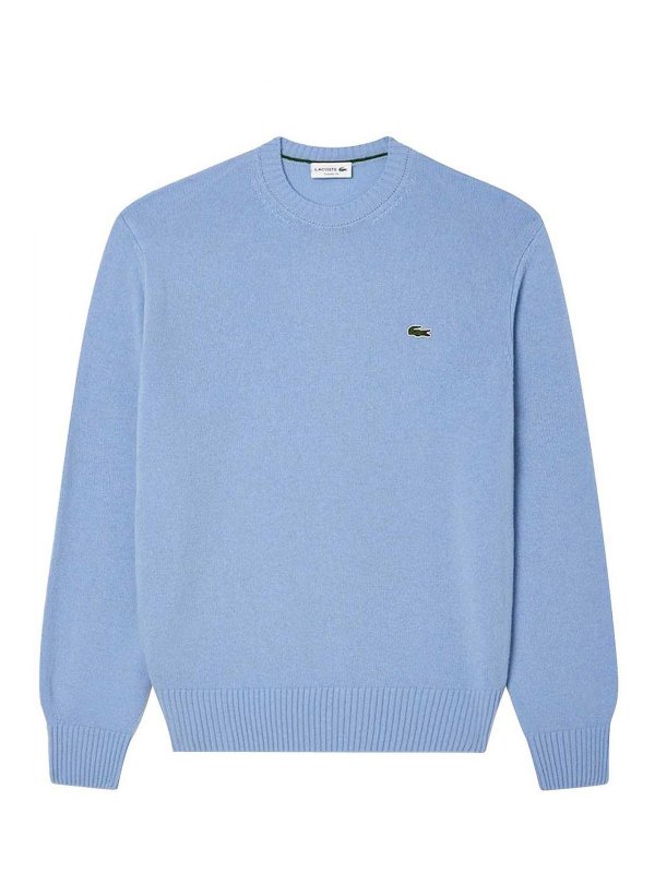 LACOSTE: クルーネック - クルーネック - ブルー