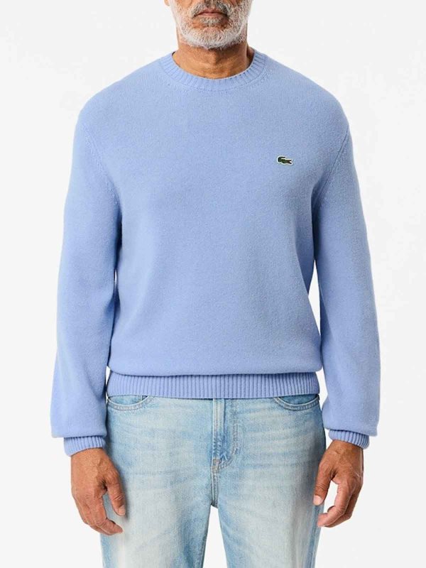 LACOSTE: クルーネック online - クルーネック - ブルー